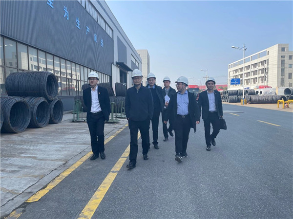 省国资委派驻集团公司监事陈建国一行莅临菠菜导航担保网-信誉菠菜导航网-菠菜导航网新材料调研指导